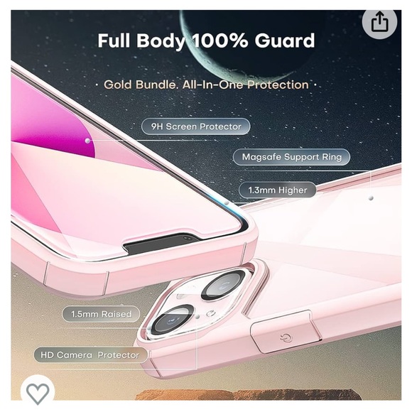 PINK IPHONE 13 PHONE CASE 🔥🔥🔥🔥 - Picture 3 of 16